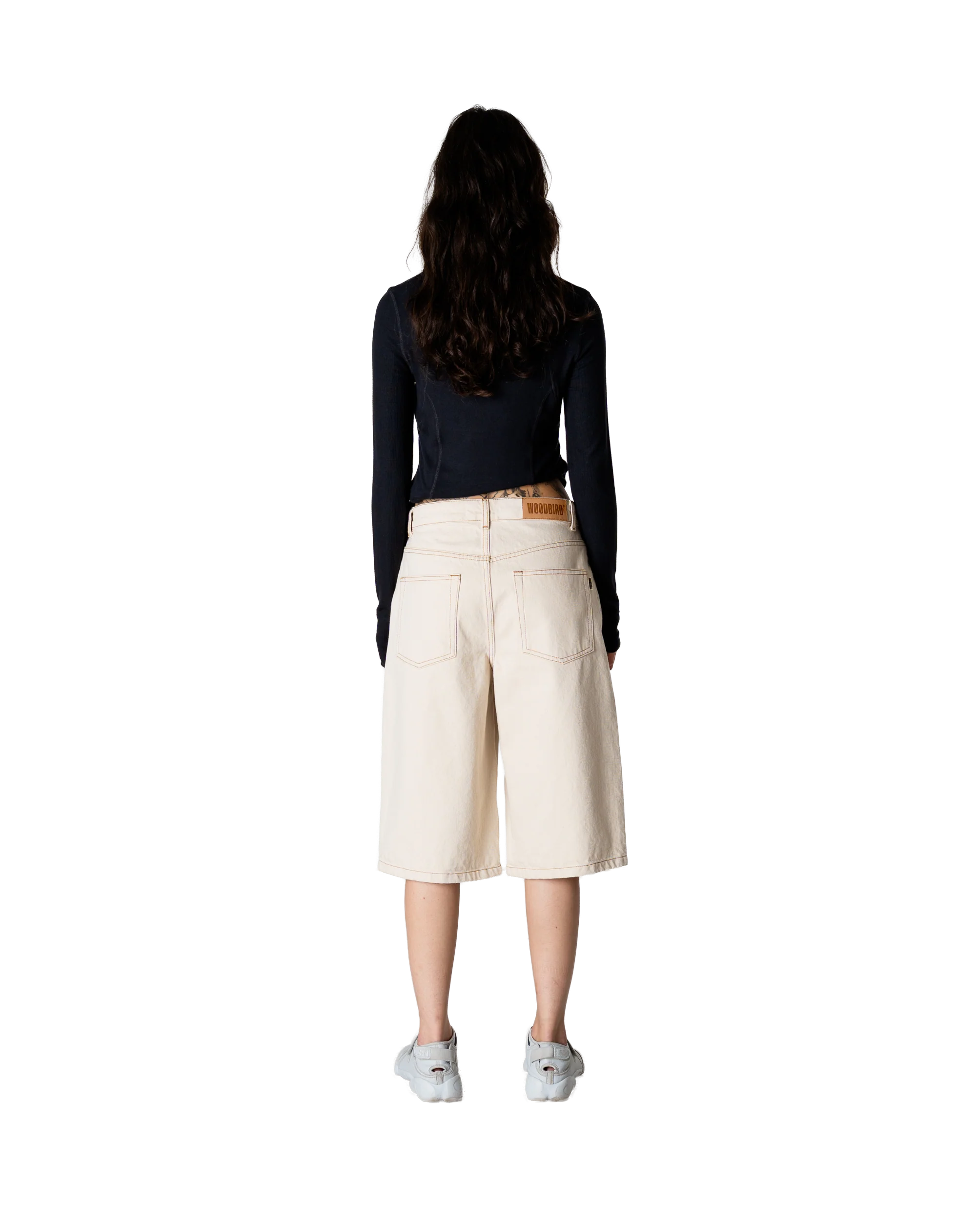 WBShan OW Denim Shorts - Image 4